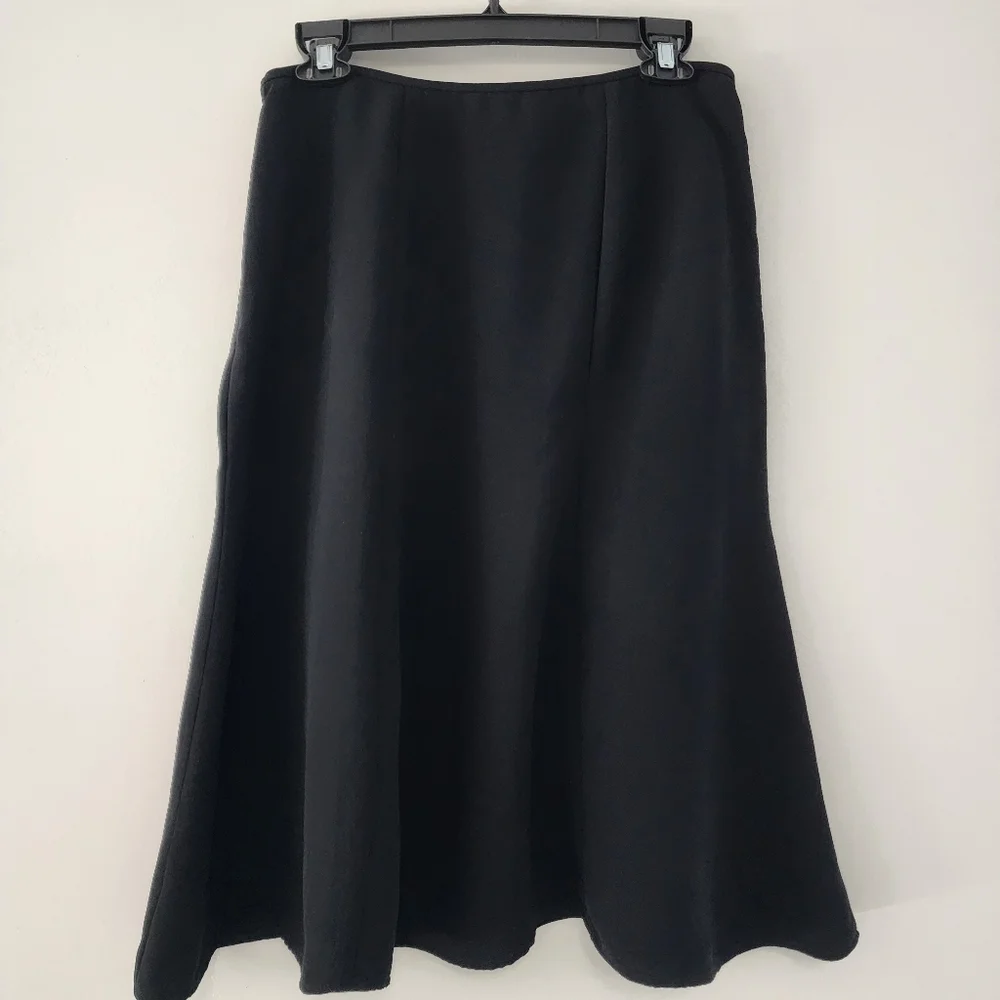 Vintage black bell‎ skirt